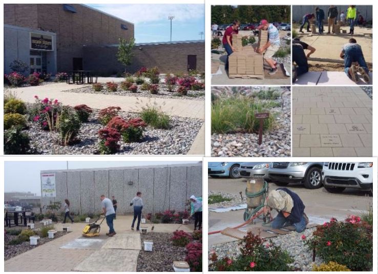 Collage of Raingarden Pictures